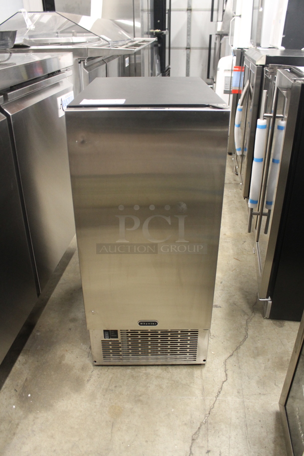 BRAND NEW SCRATCH AND DENT! Whynter UIM-502SS Built-In/ Freestanding Ice Maker With 50lb. Capacity. 115V. Tested And Working! - Image 1 of 7