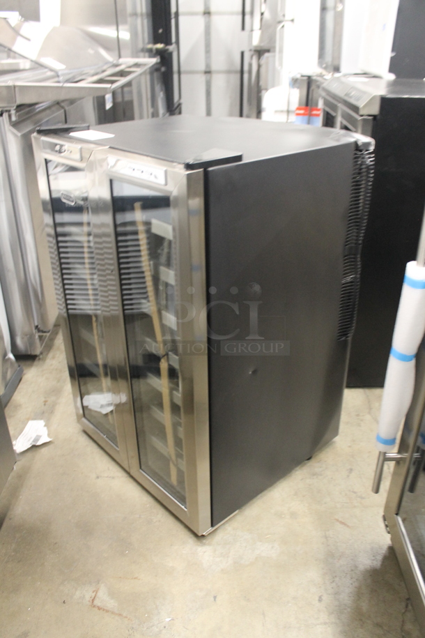 BRAND NEW SCRATCH AND DENT! Whynter WC-321DD Stainless Steel 32 Bottle Dual Zone Wine Cooler. 110V. Tested And Working!  - Image 3 of 7