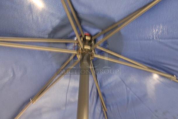 2 Outdoor Table Promotional Umbrellas For Finlandia Vodka Miller Lite With Box. 2 Times Your Bid! 69x54.5 and 69x44 - Image 3 of 11