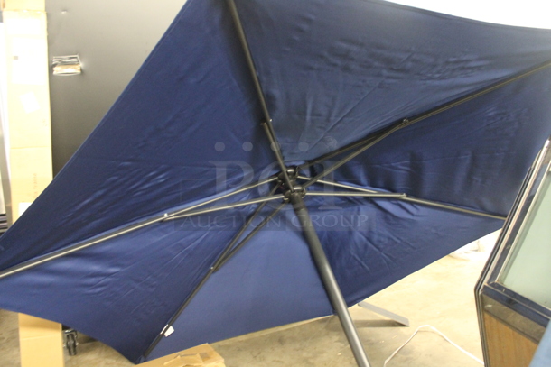 2 Outdoor Table Promotional Umbrellas For Finlandia Vodka Miller Lite With Box. 2 Times Your Bid! 69x54.5 and 69x44 - Image 4 of 11
