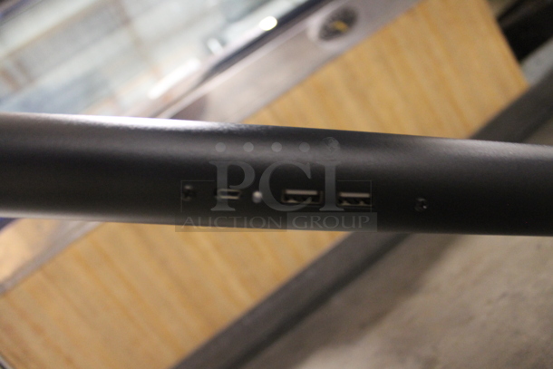 2 Outdoor Table Promotional Umbrellas For Finlandia Vodka Miller Lite With Box. 2 Times Your Bid! 69x54.5 and 69x44 - Image 5 of 11