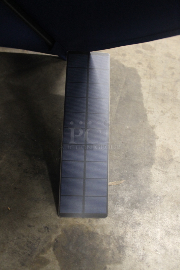 2 Outdoor Table Promotional Umbrellas For Finlandia Vodka Miller Lite With Box. 2 Times Your Bid! 69x54.5 and 69x44 - Image 6 of 11