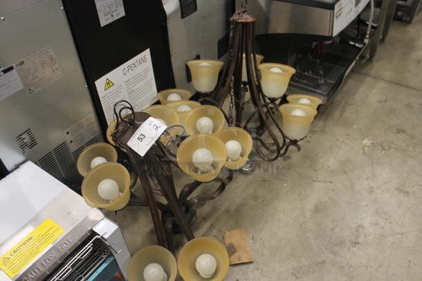 2 Incandescent Luminaire Chandeliers. 120V. 2 Times Your Bid!  - Image 2 of 4