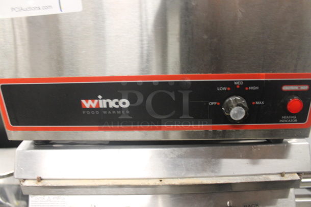Winco FW-S500 Winco Commercial Stainless Steel Electric Countertop Food Warmer. 120V. Tested and Working! - Image 4 of 5