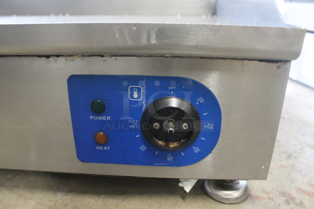 Commercial Stainless Steel Countertop Electric Powered Griddle - Image 4 of 5