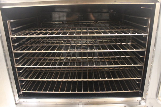 2 Southbend Commercial Stainless Steel Electric Powered Double Stack Convection Ovens With Steel Racks. 2 Times Your Bid!  - Image 4 of 8