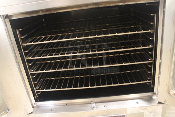 2 Southbend Commercial Stainless Steel Electric Powered Double Stack Convection Ovens With Steel Racks. 2 Times Your Bid!  - Image 5 of 8