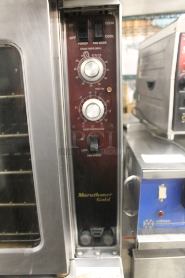 2 Southbend Commercial Stainless Steel Electric Powered Double Stack Convection Ovens With Steel Racks. 2 Times Your Bid!  - Image 6 of 8