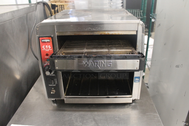 Waring CTS1000 Commercial Stainless Steel Conveyor Toasting System. 120V. Tested and Working! - Image 1 of 6