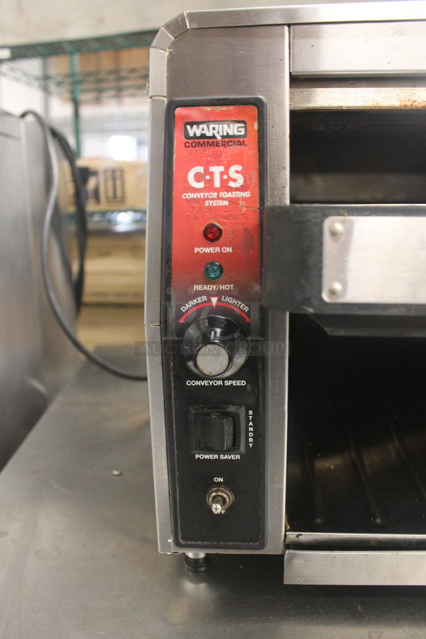 Waring CTS1000 Commercial Stainless Steel Conveyor Toasting System. 120V. Tested and Working! - Image 4 of 6