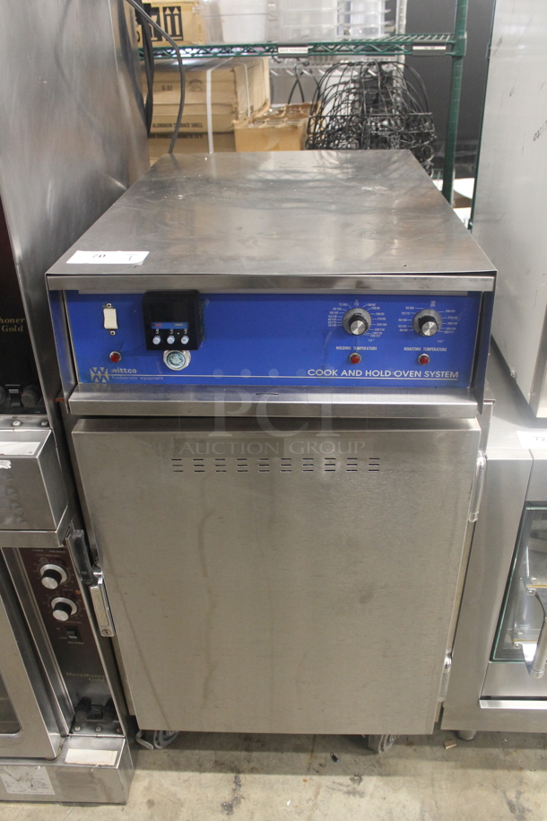 Witco AD-151-2T Commercial Stainless Steel Cook And Hold Oven System With Pan Racks On Commercial Casters. 208/240V.  - Image 1 of 6