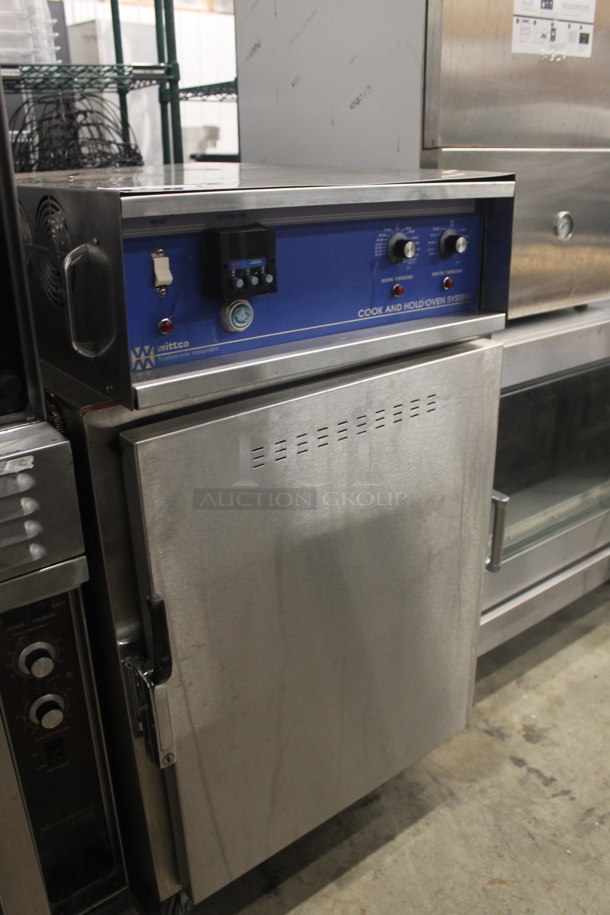 Witco AD-151-2T Commercial Stainless Steel Cook And Hold Oven System With Pan Racks On Commercial Casters. 208/240V.  - Image 2 of 6