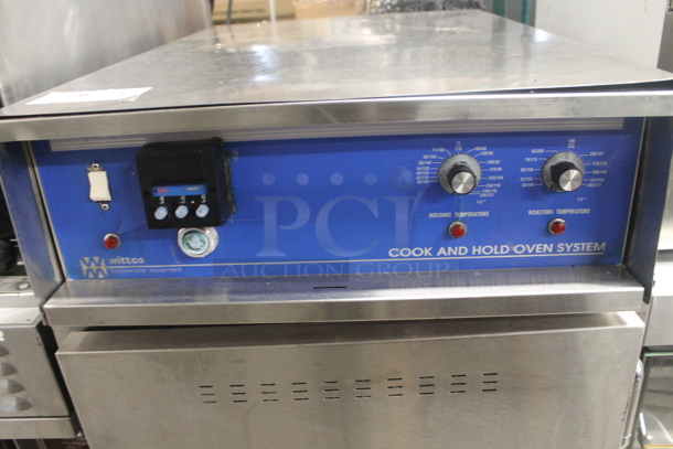 Witco AD-151-2T Commercial Stainless Steel Cook And Hold Oven System With Pan Racks On Commercial Casters. 208/240V.  - Image 4 of 6
