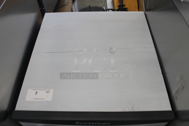 BRAND NEW SCRATCH AND DENT! 2022 Scotsman C0322SA-1E Commercial Stainless Steel Ice Maker Without Ice Storage Means. 115V, 1 Phase.  - Image 2 of 8