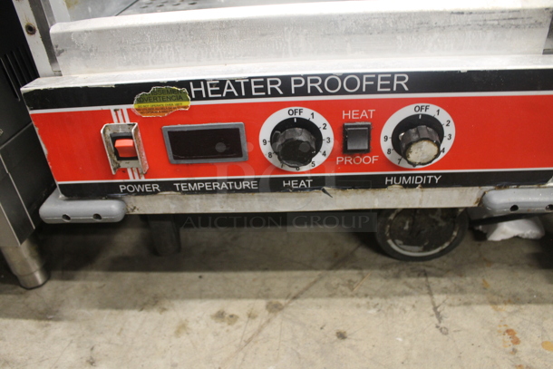 Bevles HPC-6836 Commercial Stainless Steel Heated Proofer/Holding Cabinet With Pan Racks On Commercial Casters. 120V. Cannot Test - Unit Was Previously Hardwired - Image 5 of 6