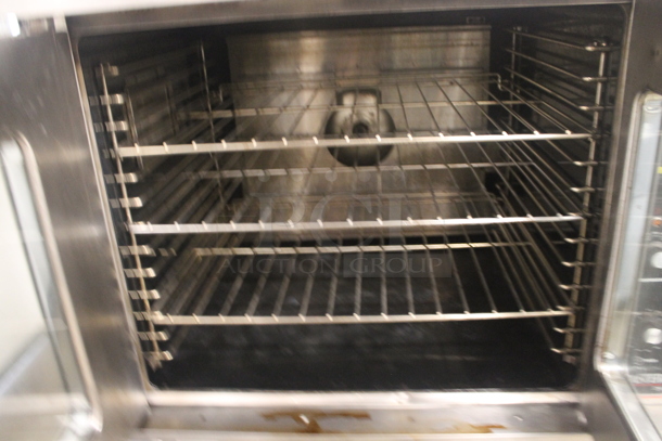 2 Garland Master 200 Commercial Stainless Steel Double Stack Natural Gas Convection Ovens With Steel Racks. 2 Times Your Bid!  - Image 5 of 8