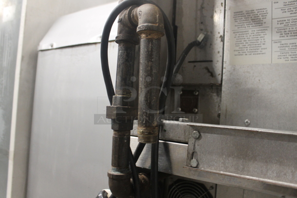 2 Garland Master 200 Commercial Stainless Steel Double Stack Natural Gas Convection Ovens With Steel Racks. 2 Times Your Bid!  - Image 8 of 8