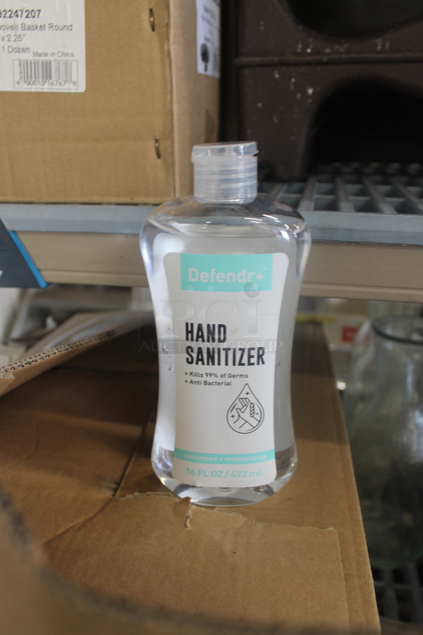 ALL ONE MONEY! Lot of Booster Seats, Ice Scoopers, Glass Carafes, Box of Plastic Handwoven Round Baskets, Drink Pitcher, Round Steel Plates, Creamer Servers With Lids, Hand Sanitizer, Box of Anti-Bacterial, Drinking Glasses, Toilet Tissue Dispenser, Menu Board, Baking Sheets AND MORE! Does Not Include Metro Shelf. - Image 7 of 12