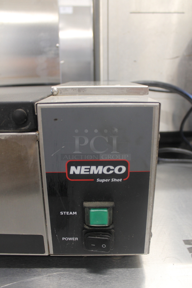 Nemco 6600 Super Shot Commercial Stainless Steel Single Pan Countertop Steamer. 120V. Tested and Working! - Image 5 of 6