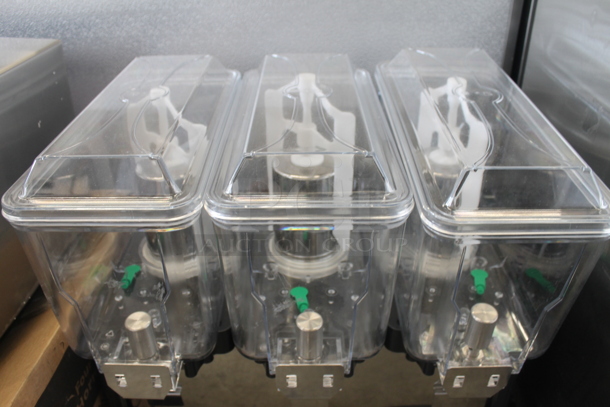 BRAND NEW SCRATCH AND DENT! Avantco 177D3G1 Coldream 1 M Commercial Stainless Steel Countertop 3 Gallon Bowl Refrigerated Beverage Dispenser. 120V. Tested and Working! - Image 3 of 12