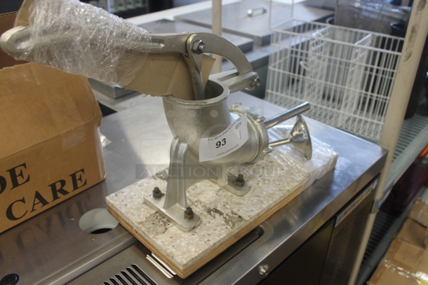 Commercial Stainless Steel Countertop Sausage Stuffer. - Image 2 of 4