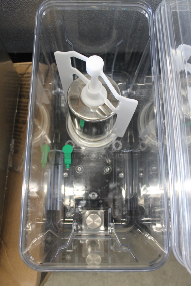 BRAND NEW SCRATCH AND DENT! Avantco 177D3G1 Coldream 1 M Commercial Stainless Steel Countertop 3 Gallon Bowl Refrigerated Beverage Dispenser. 120V. Tested and Working! - Image 6 of 12