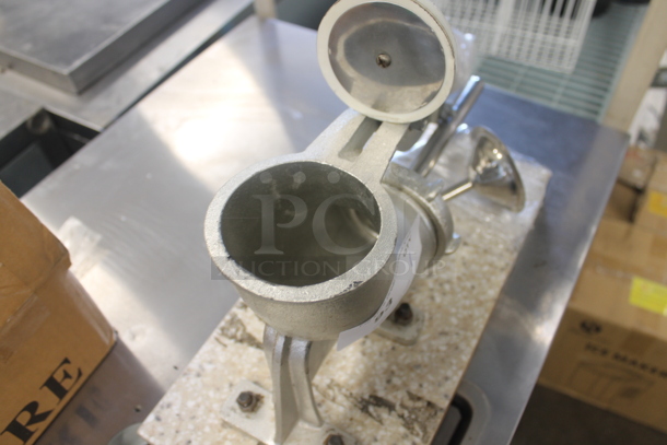 Commercial Stainless Steel Countertop Sausage Stuffer. - Image 4 of 4