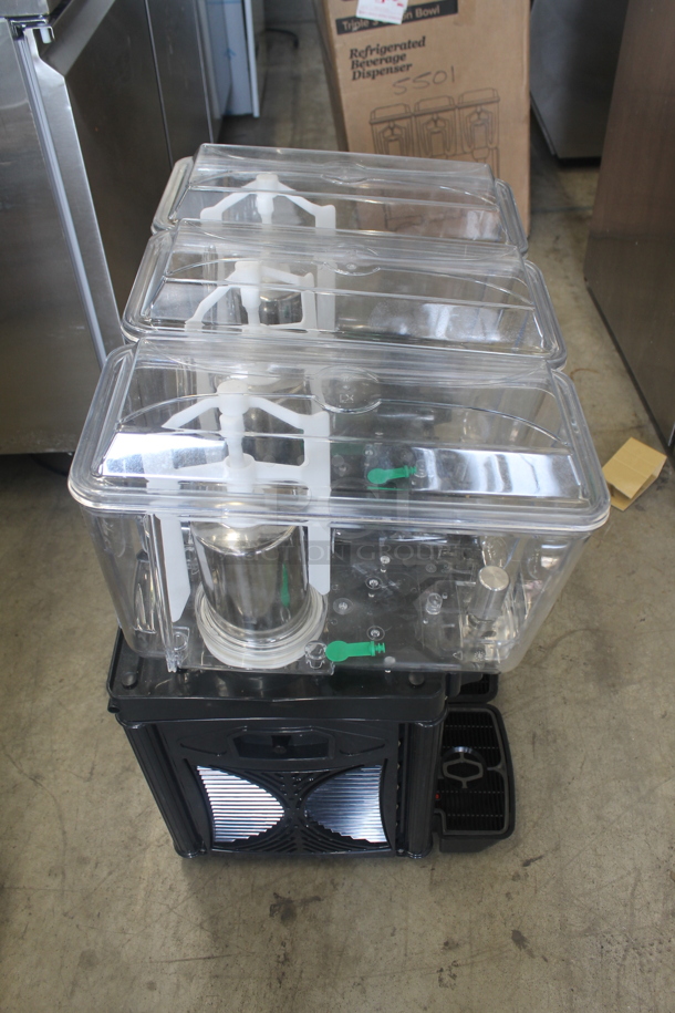 BRAND NEW SCRATCH AND DENT! Avantco 177D3G1 Coldream 1 M Commercial Stainless Steel Countertop 3 Gallon Bowl Refrigerated Beverage Dispenser. 120V. Tested and Working! - Image 7 of 12