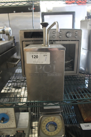 Condiment Dispenser With Pump