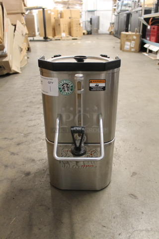 2013 Grindmaster Cecilware CS-LL Commercial Stainless Steel 1.5 Gallon Coffee Shuttle.