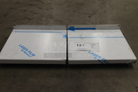 2 Stainless Steel Shelves. 2 Times Your Bid! 