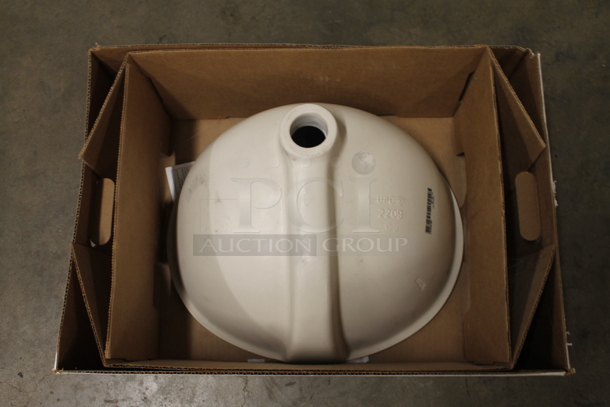 Kohler 2209 White Undermount Bathroom Sink With Box And Hardware - Image 5 of 6