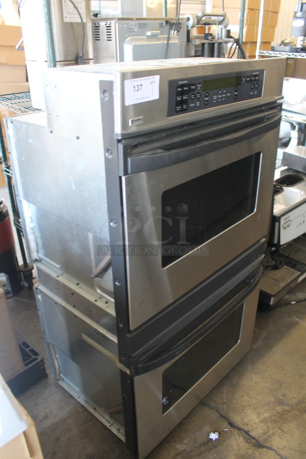 Kenmore Elite Commercial Stainless Steel Electric Powered Double Wall Oven With Steel Racks. 208-240 Volts - Image 2 of 7