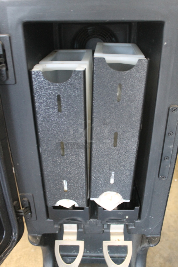 2017 Creamiser 215 Black Countertop Bulk Creaming Dispenser With 2 Flavor Options. 110V. Tested and Powers On But Does Not Get Cold - Image 5 of 6