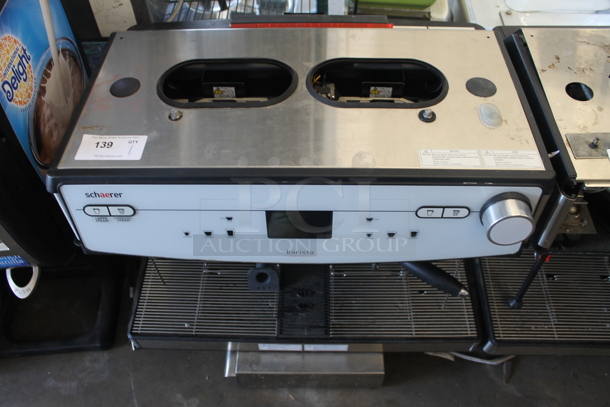 2018 Schaerer M03 Commercial Stainless Steel Countertop Espresso Machine With 2 Hoppers. 208/240V.  - Image 2 of 7