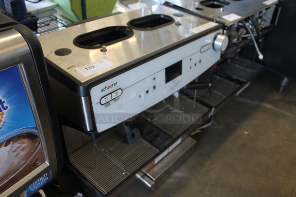 2018 Schaerer M03 Commercial Stainless Steel Countertop Espresso Machine With 2 Hoppers. 208/240V.  - Image 3 of 7
