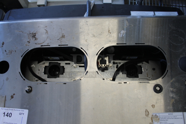 2018 Schaerer M03 Commercial Stainless Steel Countertop Espresso Machine With 2 Hoppers. Missing Front Panel. 208/240V.  - Image 5 of 6