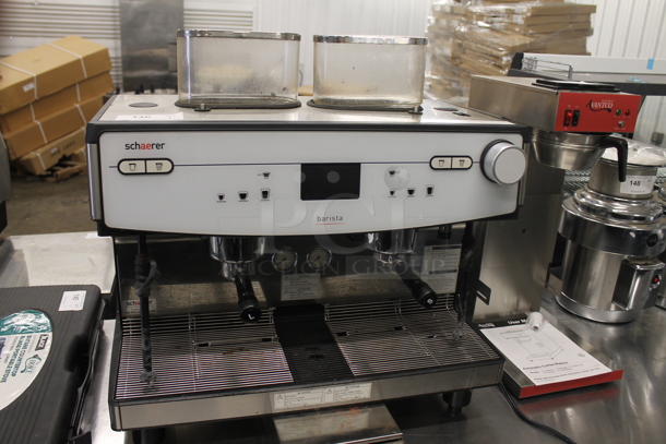 2018 Schaerer M03 Barista Commercial Stainless Steel Countertop Espresso Machine With 2 Hoppers. 208/240V. - Image 2 of 4