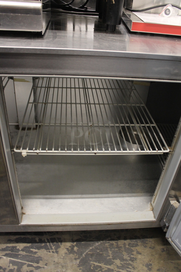 Beverage-Air UCR119 Commercial Stainless Steel 4-Door Undercounter Cooler With Polycoated Shelves On Commercial Casters. 115V, 1 Phase. Tested and Working! - Image 6 of 9