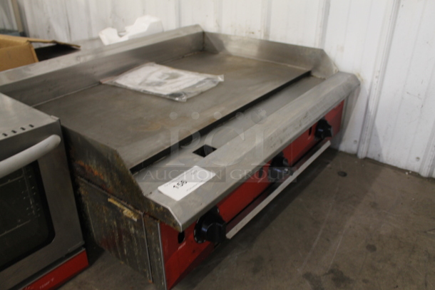 2021 Avantco 177CAG36TG Commercial Stainless Steel Natural Gas Countertop Griddle. - Image 2 of 4