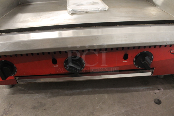 2021 Avantco 177CAG36TG Commercial Stainless Steel Natural Gas Countertop Griddle. - Image 3 of 4