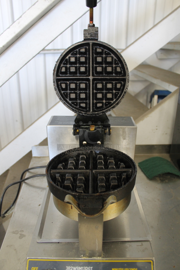 Carnival King 382WBM13DGT Commercial Stainless Steel Countertop Belgian Waffle Maker. 120V. Tested and Powers On But Does Not Get Hot - Image 4 of 6