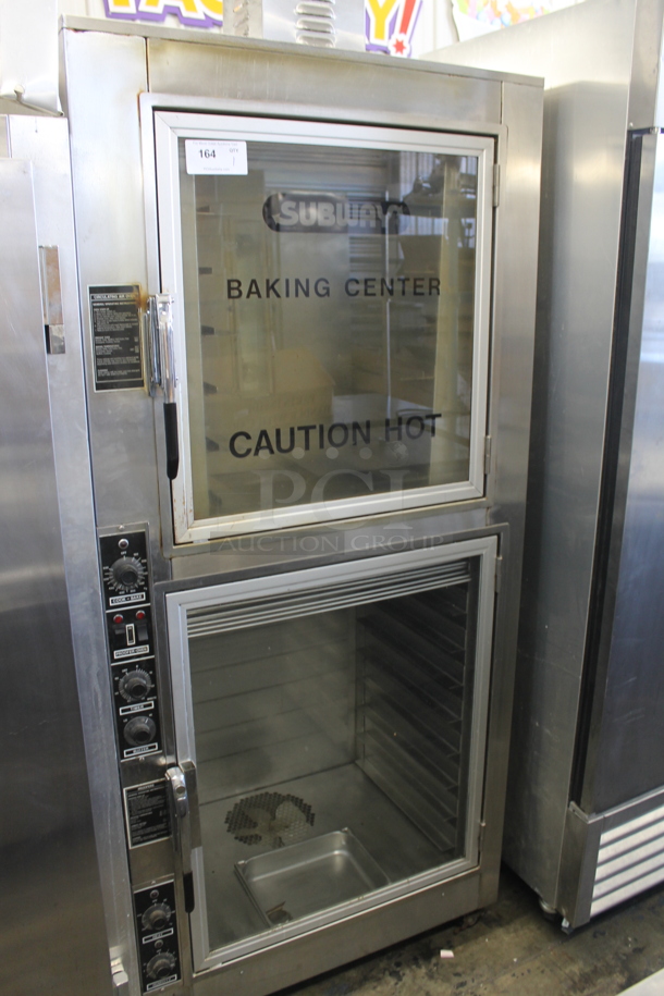 Nu Vu OP-2RFM Commercial Stainless Steel 2-Door Baking Center With Oven And Proofer And Pan Racks. 120/240 Volts, 1 Phase. - Image 2 of 7