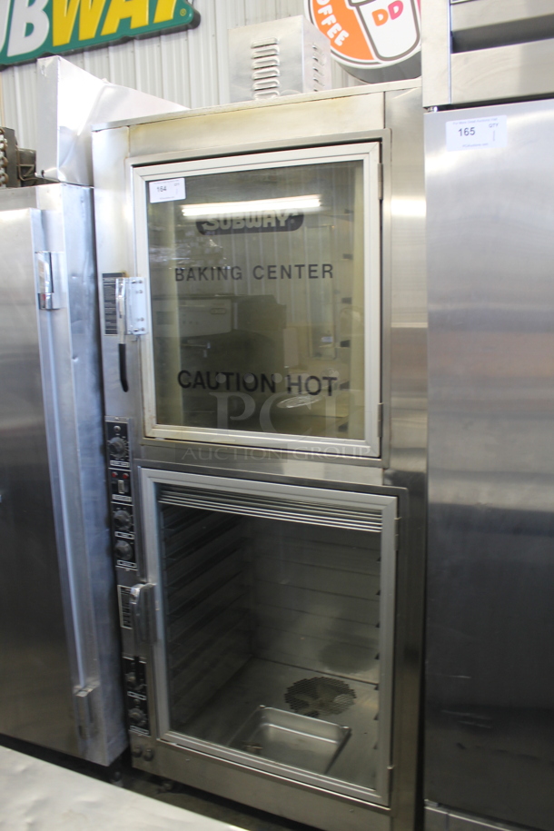 Nu Vu OP-2RFM Commercial Stainless Steel 2-Door Baking Center With Oven And Proofer And Pan Racks. 120/240 Volts, 1 Phase. - Image 3 of 7
