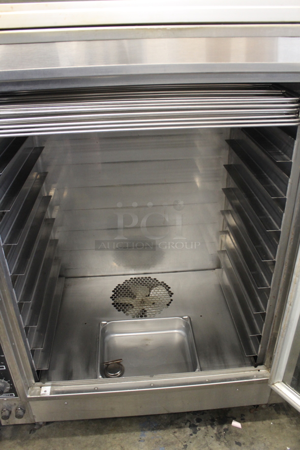 Nu Vu OP-2RFM Commercial Stainless Steel 2-Door Baking Center With Oven And Proofer And Pan Racks. 120/240 Volts, 1 Phase. - Image 5 of 7