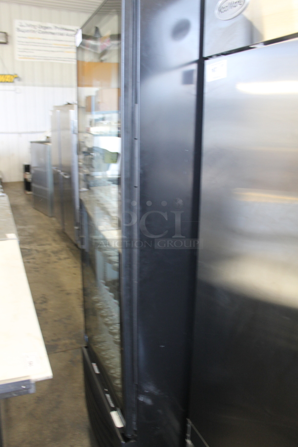 2017 Imbera G319R2 Black Commercial Single Door Merchandiser Cooler. 115V,1 Phase. Tested and Working! - Image 3 of 5