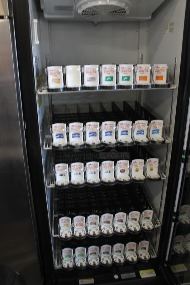 2017 Imbera G319R2 Black Commercial Single Door Merchandiser Cooler. 115V,1 Phase. Tested and Working! - Image 4 of 5