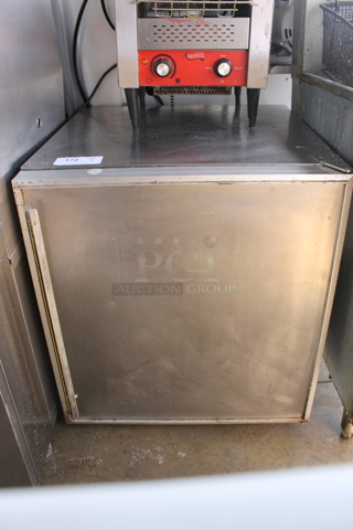Silver King SKUCF7F Commercial Stainless Steel Undercounter Single Door Freezer With Polycoated Shelves. 115V. Tested and Powers On But Does Not Get Cold