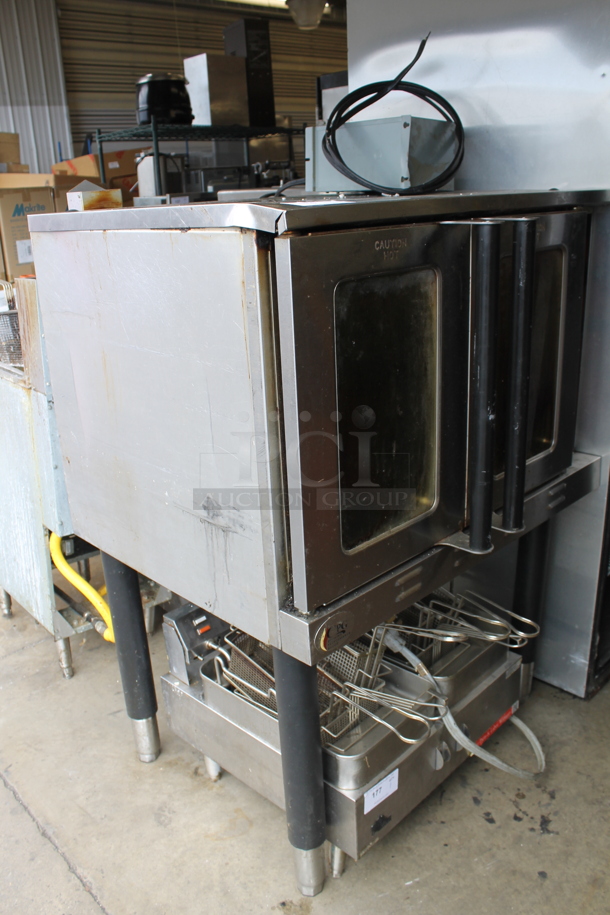 CPG Cooking Performance Group Commercial Stainless Steel Electric Single Deck Convection Oven With Steel Racks. 208 Volts, 1 Phase.  - Image 2 of 8