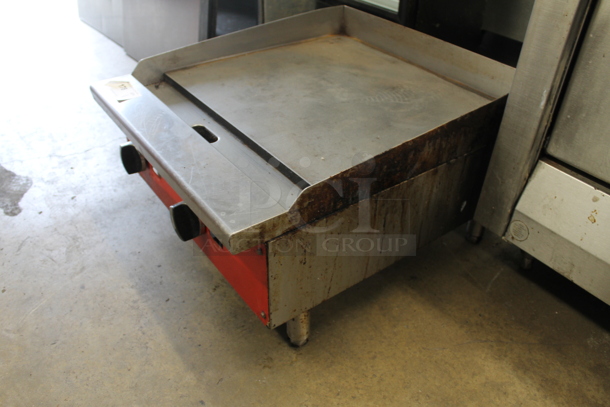 Avantco Commercial Stainless Steel Gas Countertop Griddle With Galvanized Legs. - Image 3 of 5
